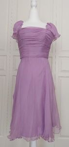 NWT Amsale silk dress, size 0